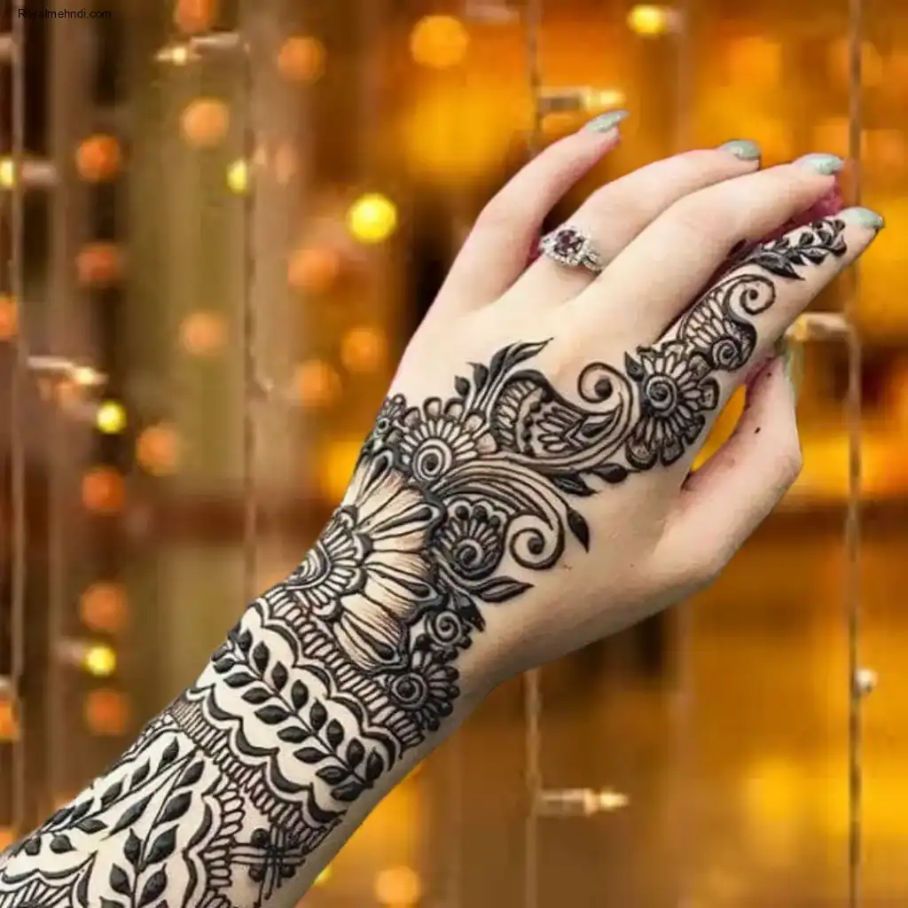 Back Hand Mehndi
