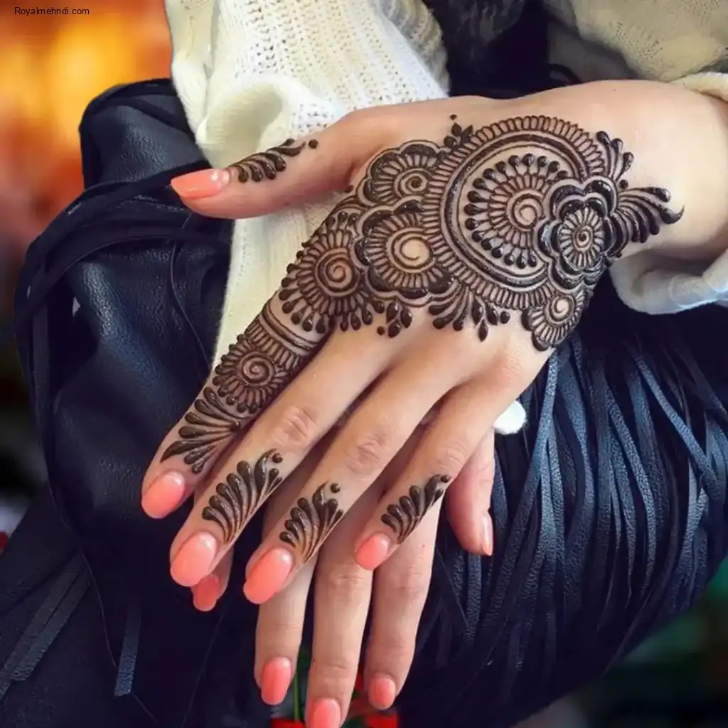 Back Hand Mehndi