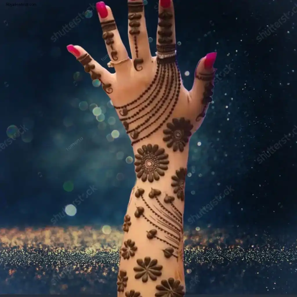 Back Hand Mehndi