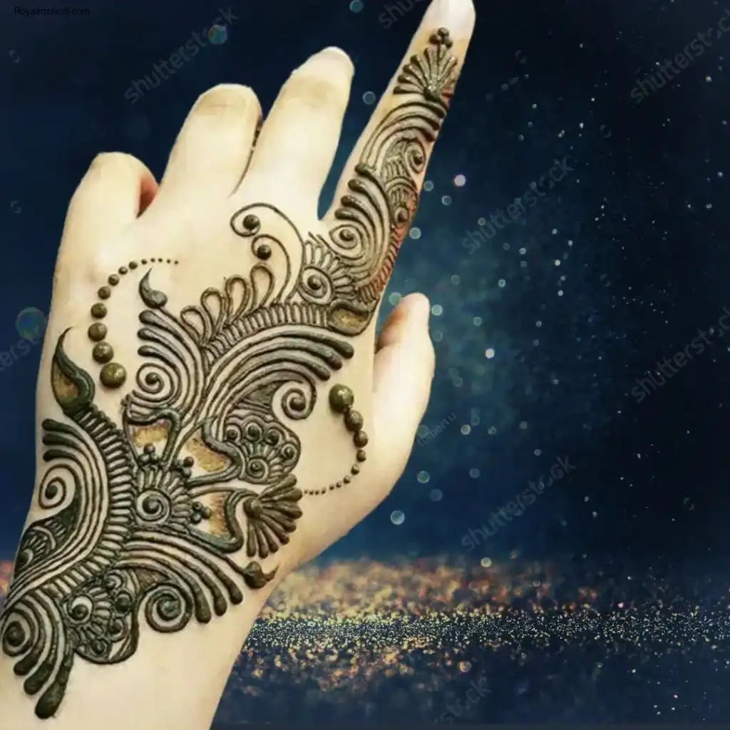 Back Hand Mehndi