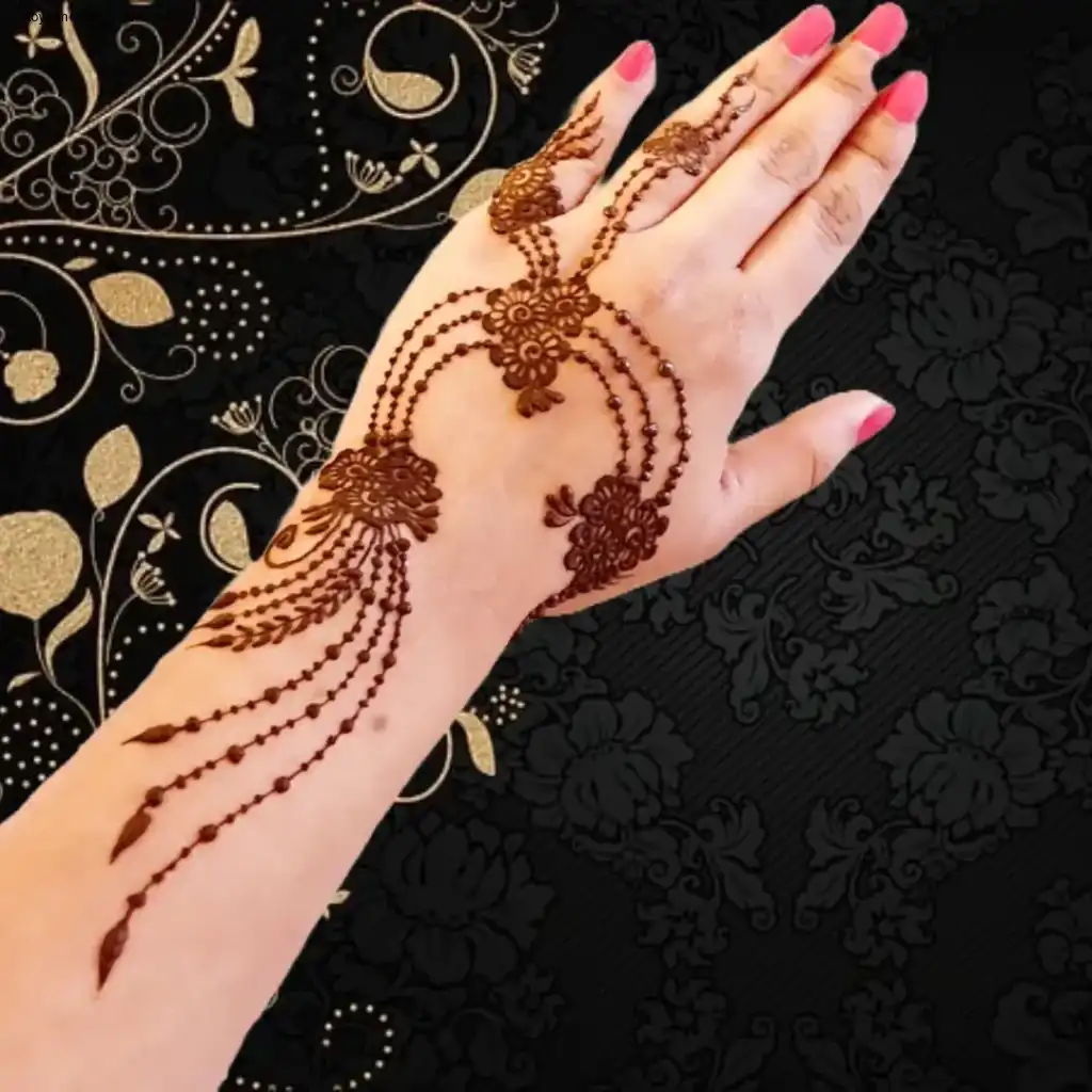 Back Hand Mehndi
