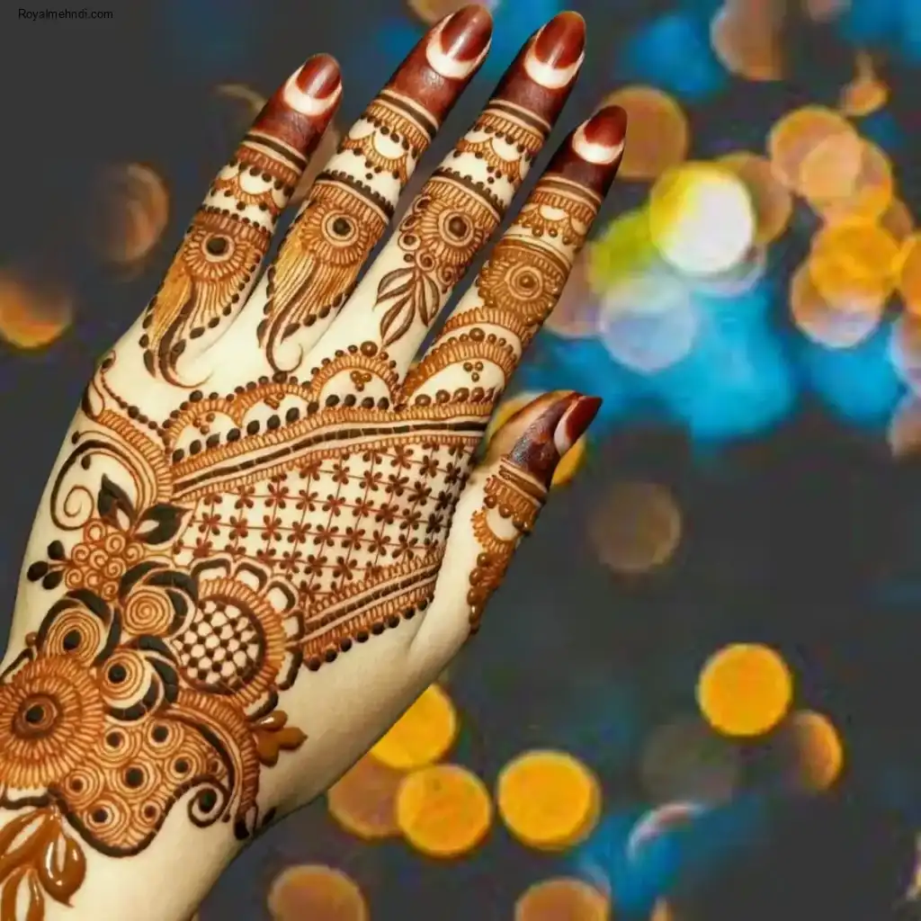 Back Hand Mehndi