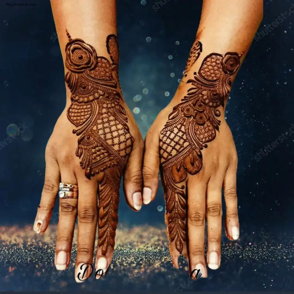 Back Hand Mehndi
