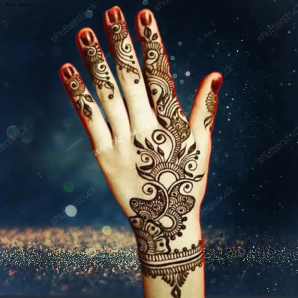 Back Hand Mehndi