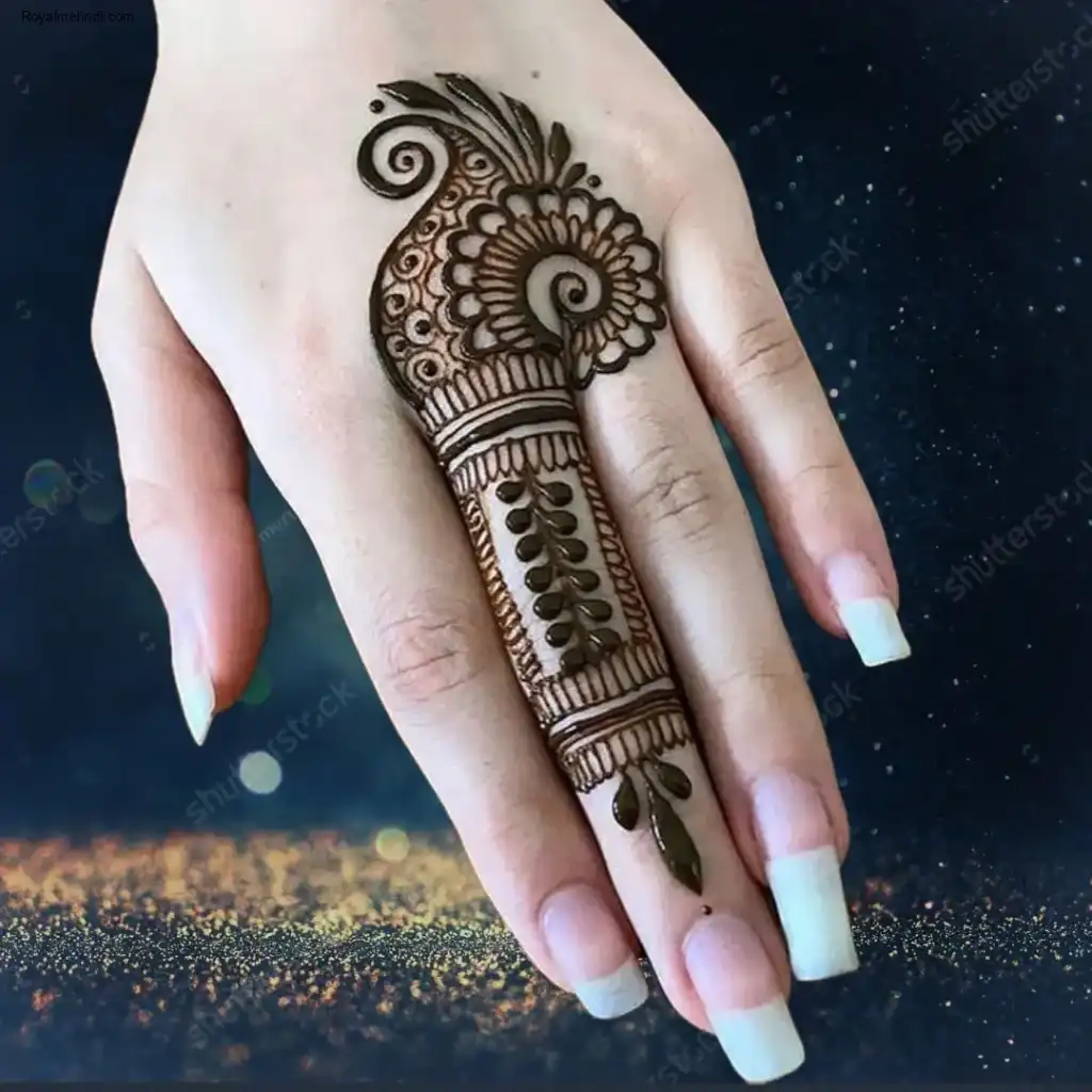 Back Hand Mehndi