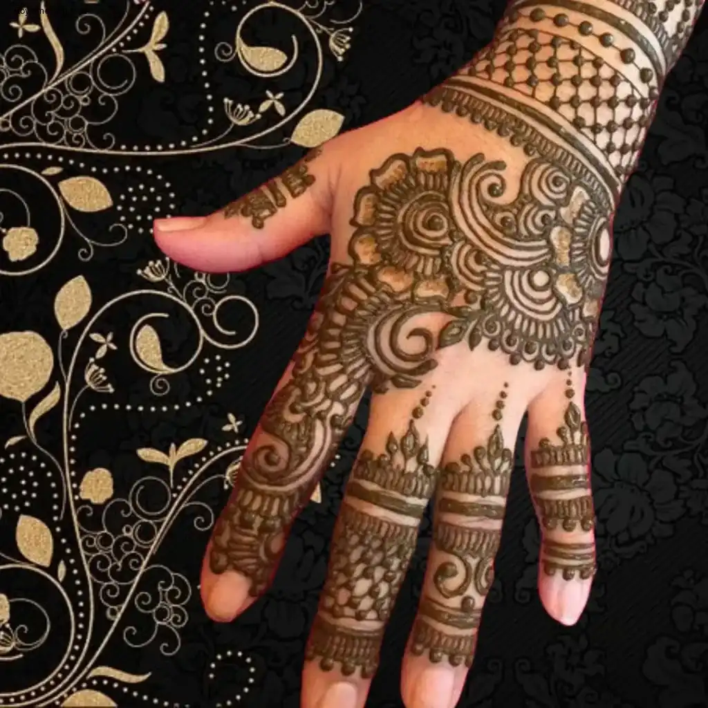 Back Hand Mehndi