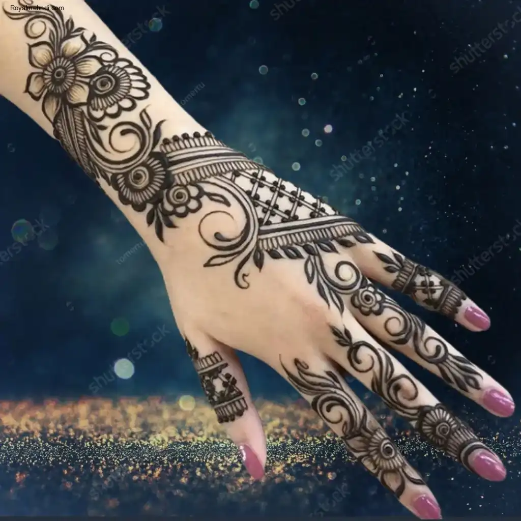 Back Hand Mehndi