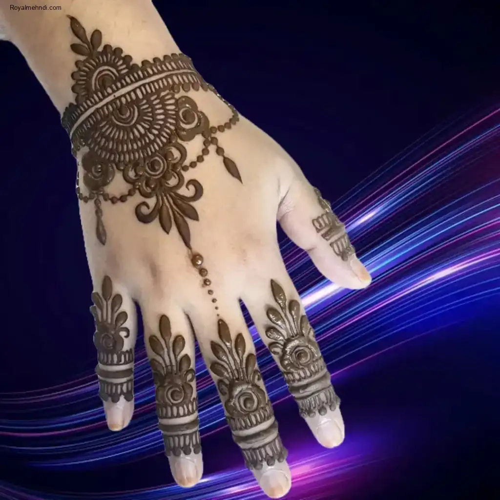 Back Hand Mehndi