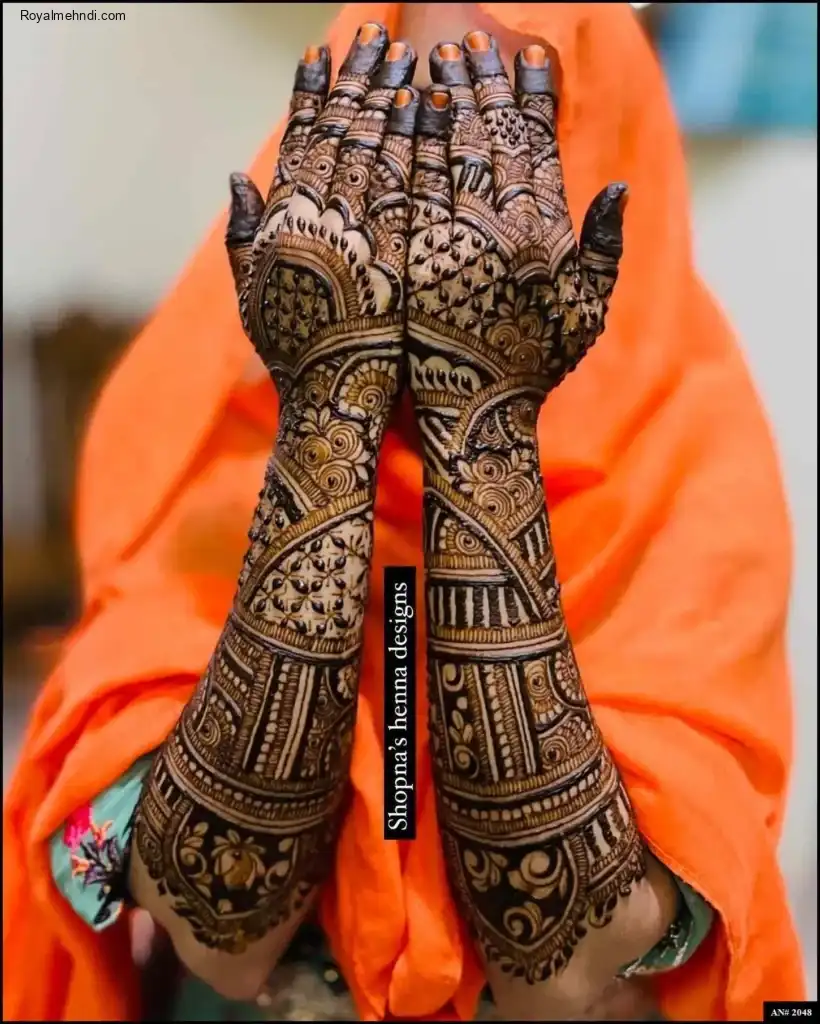 Back Hand Mehndi