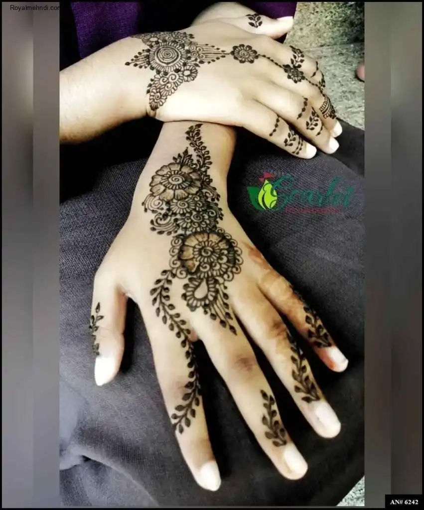 Back Hand Mehndi