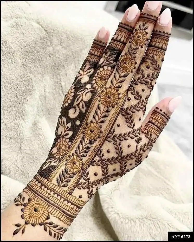 Back Hand Mehndi