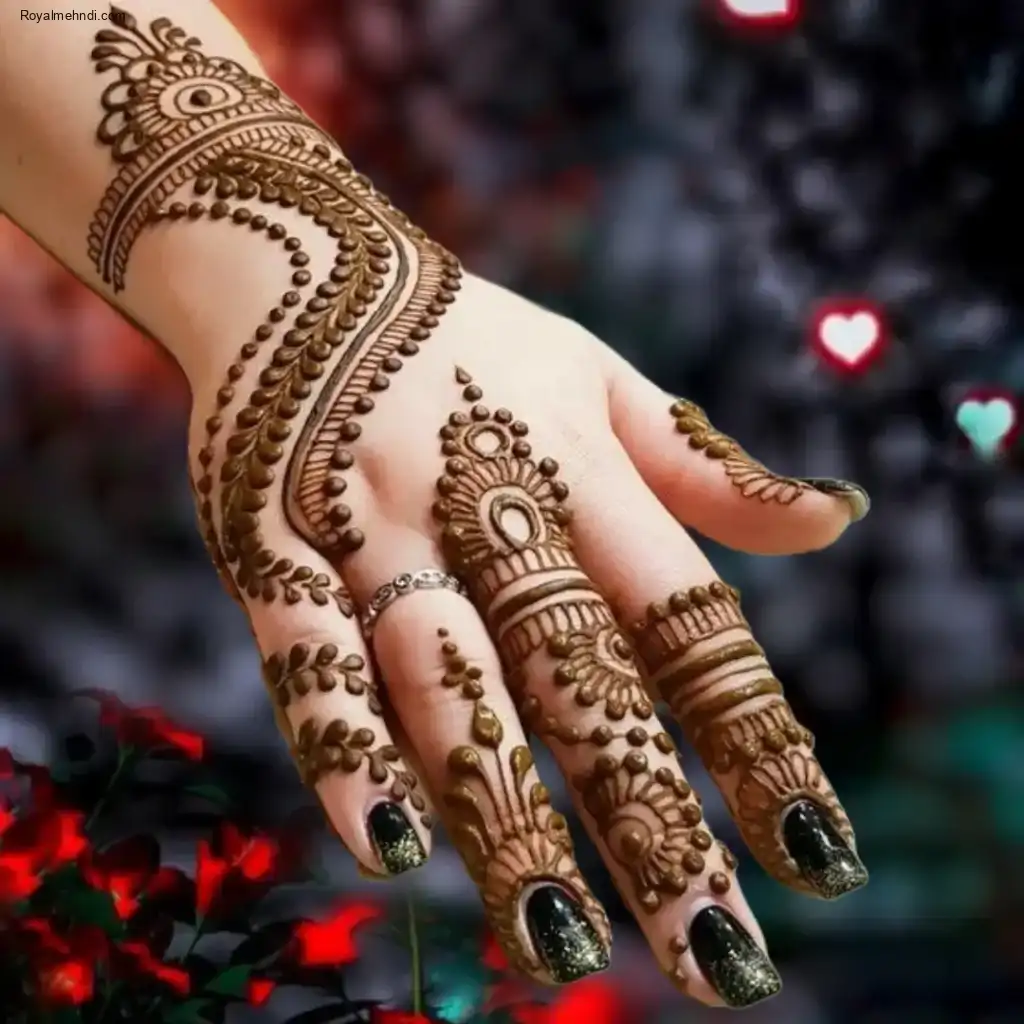 Back Hand Mehndi