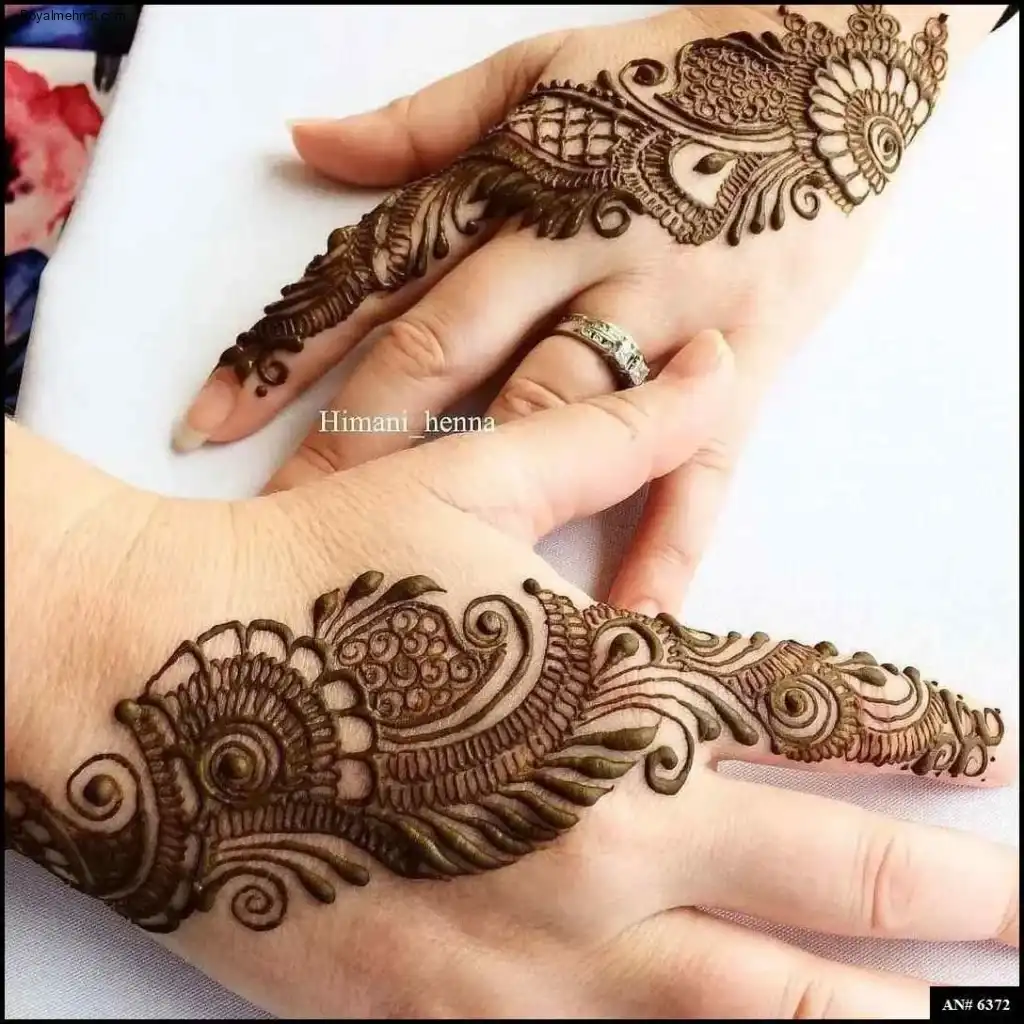 Back Hand Mehndi