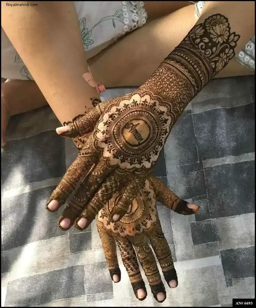 Back Hand Mehndi