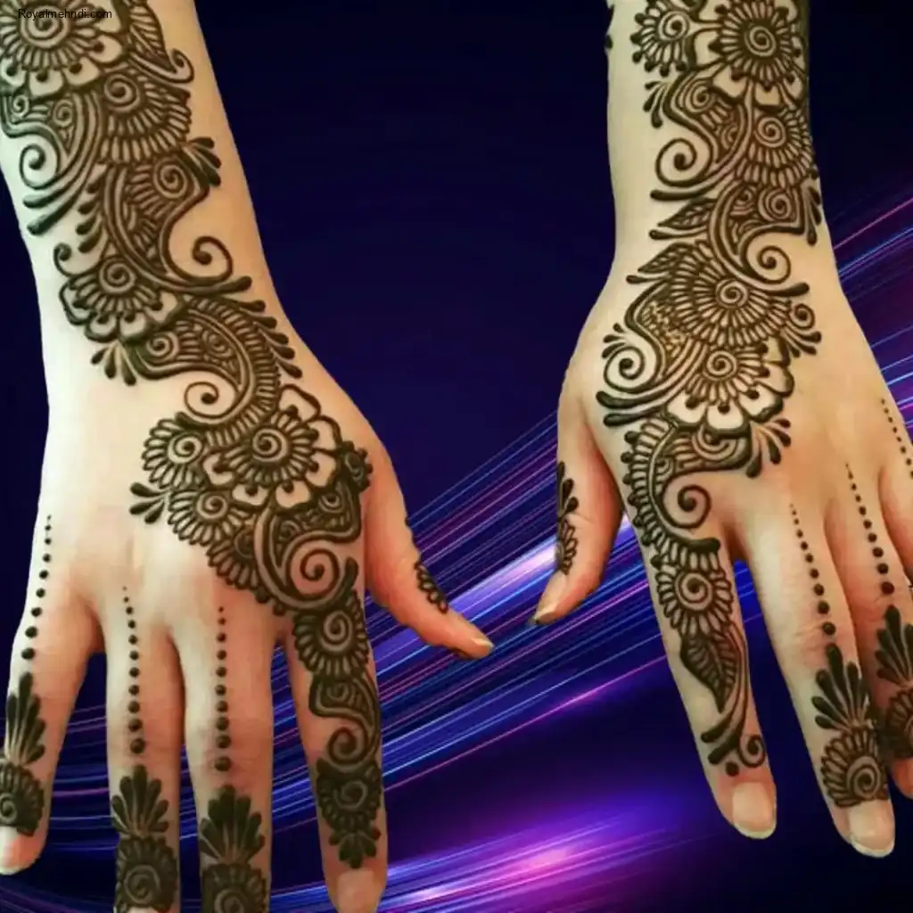 Back Hand Mehndi
