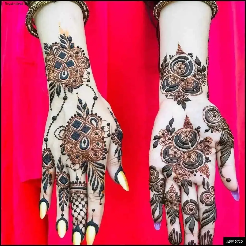 Back Hand Mehndi