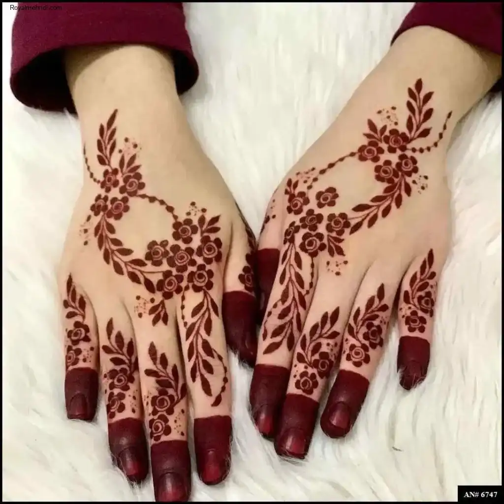 Back Hand Mehndi