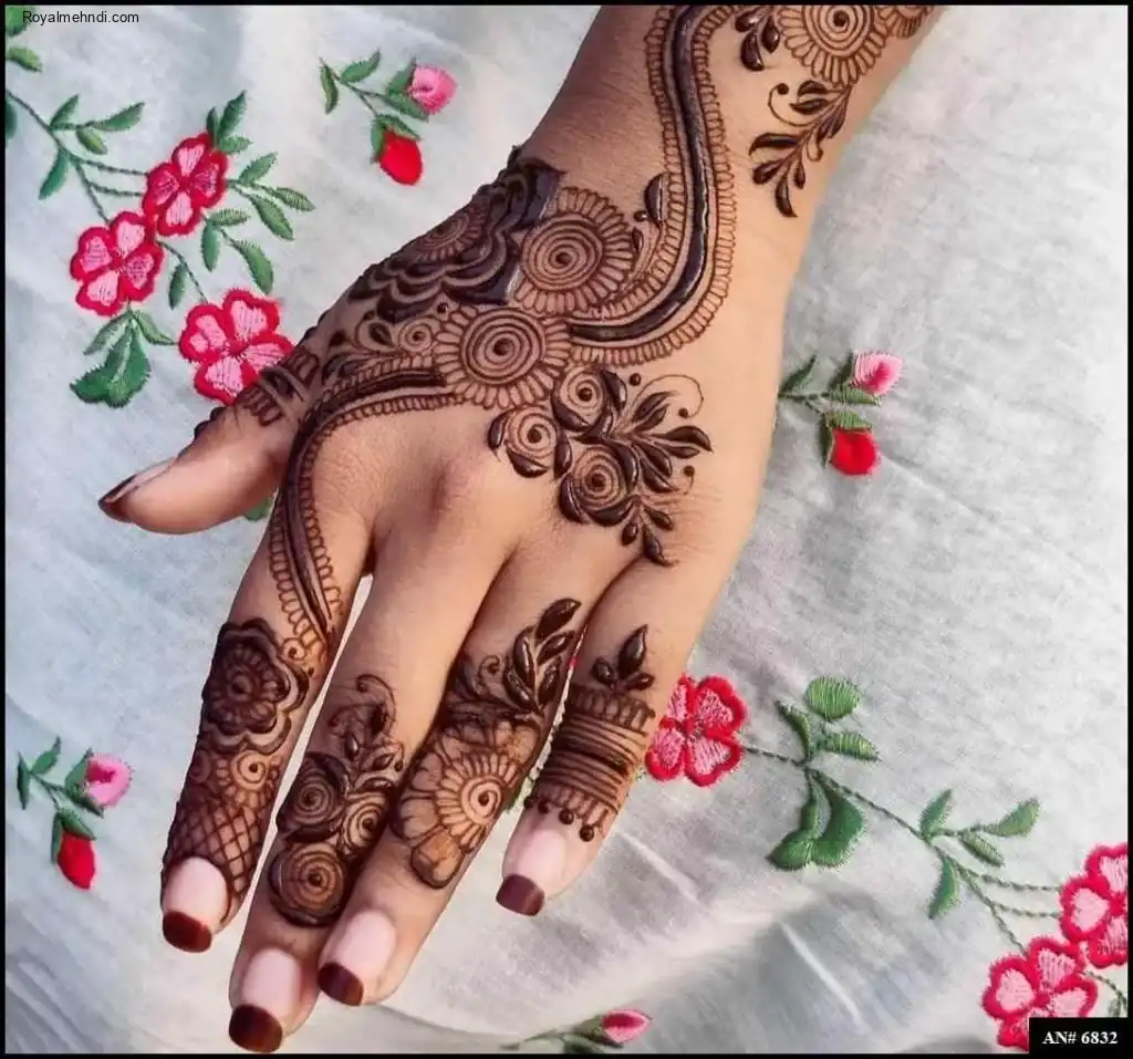 Back Hand Mehndi