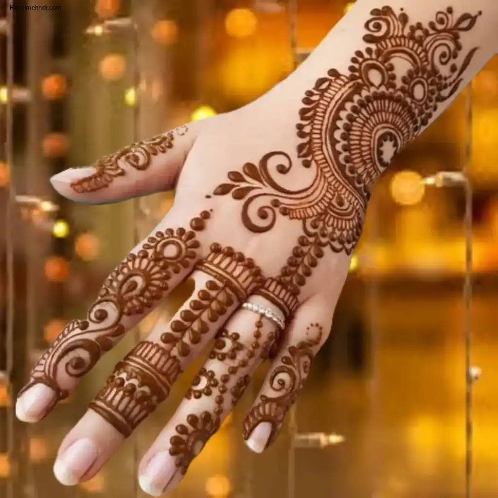 Back Hand Mehndi
