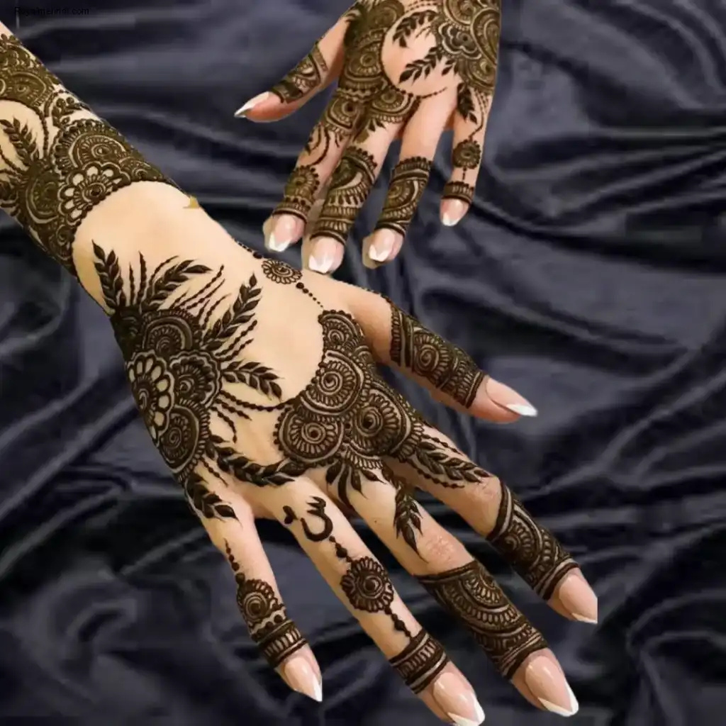 Back Hand Mehndi