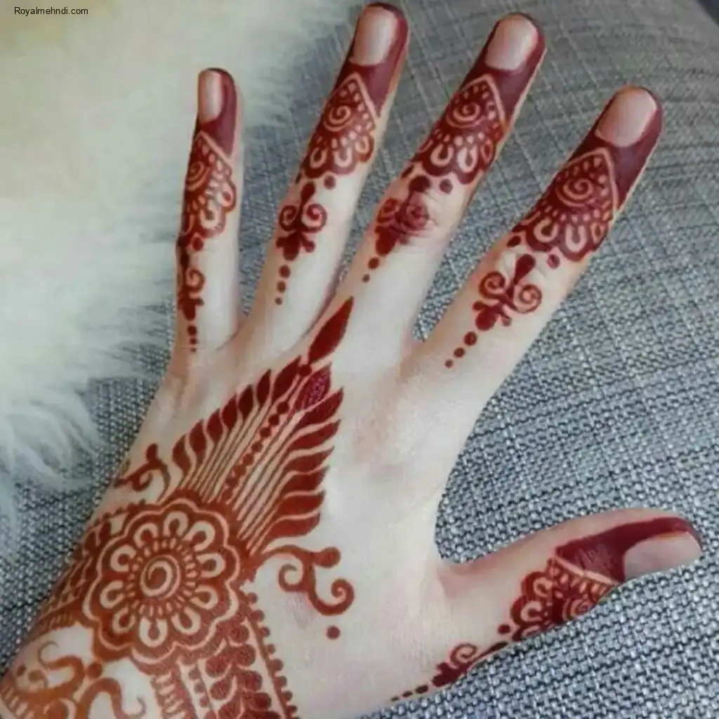 Back Hand Mehndi