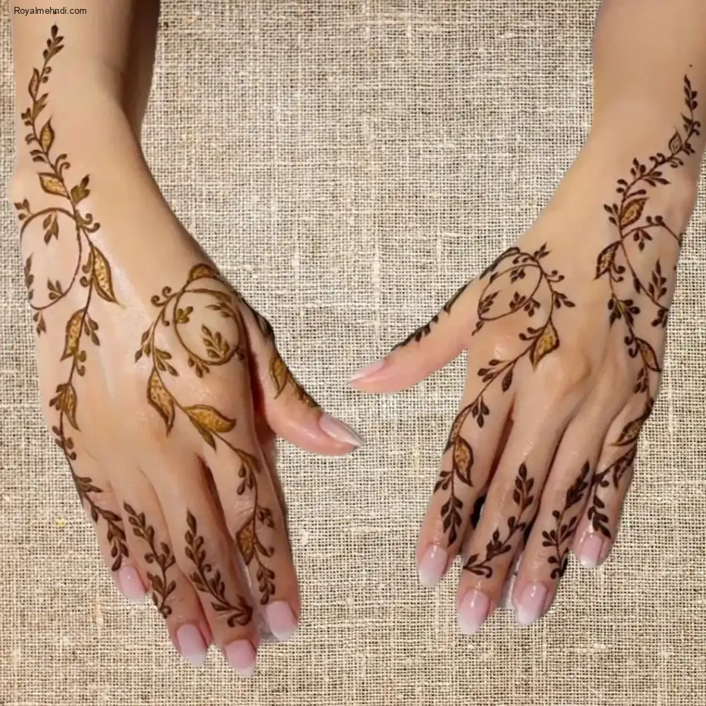 Back Hand Mehndi