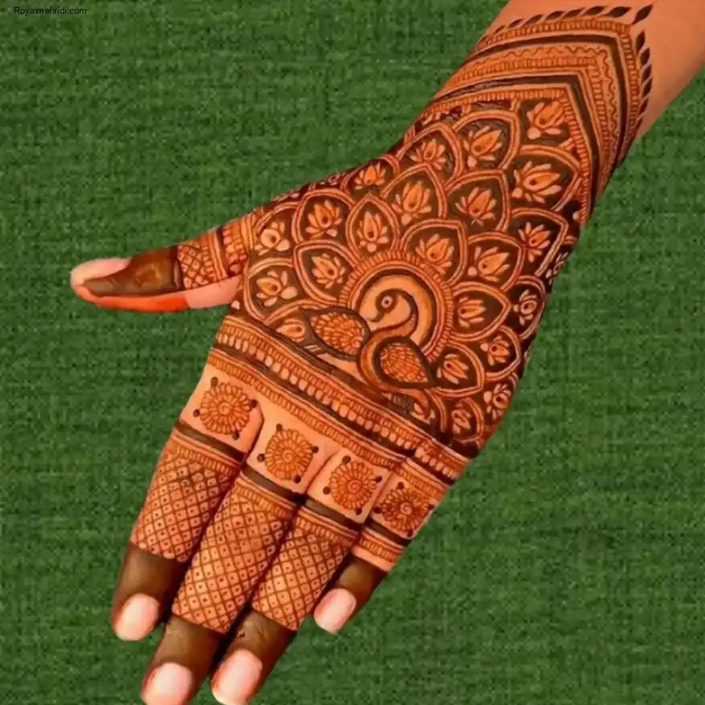 Back Hand Mehndi
