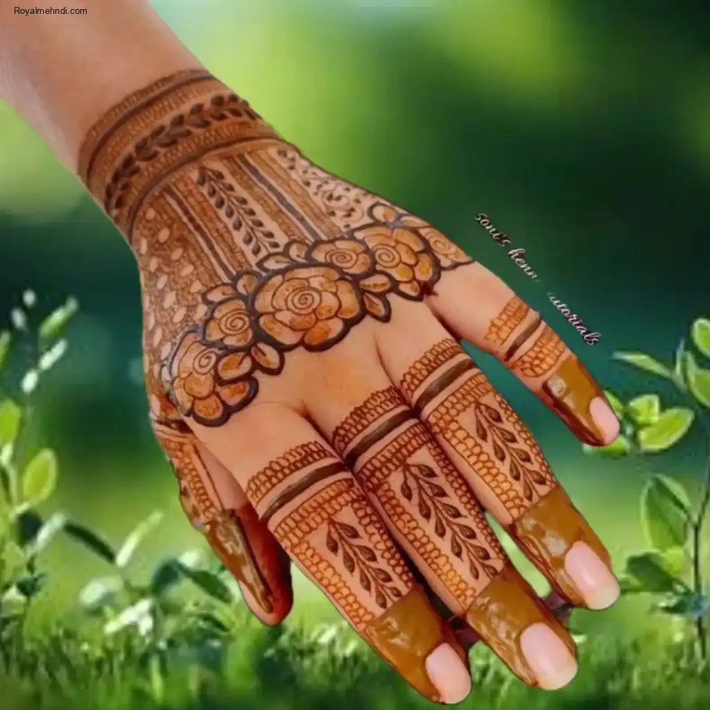 Back Hand Mehndi