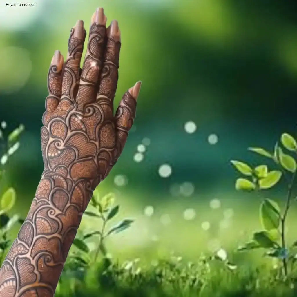 Back Hand Mehndi