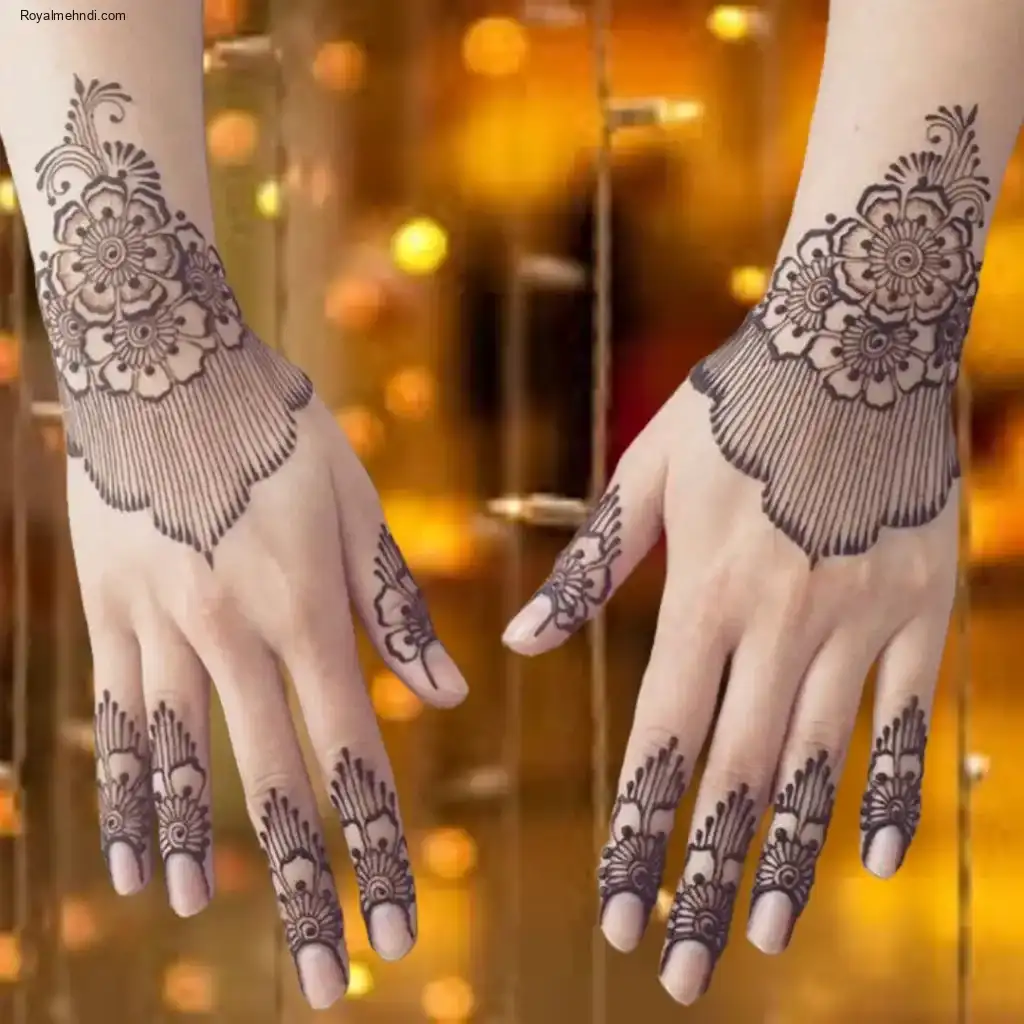 Back Hand Mehndi