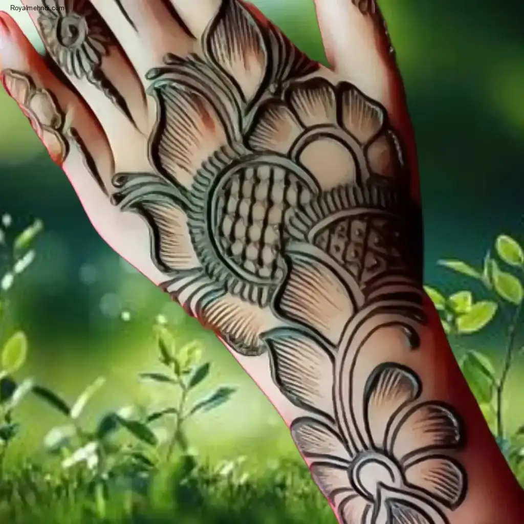 Back Hand Mehndi