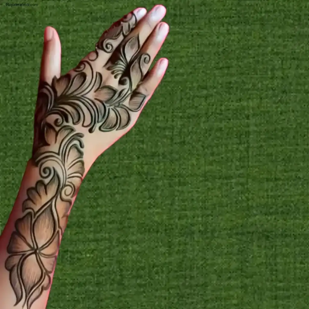 Back Hand Mehndi