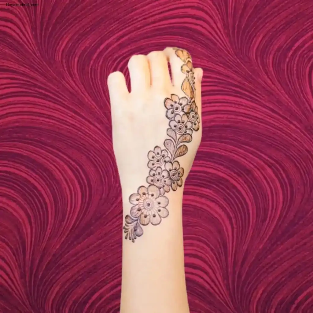 Back Hand Mehndi