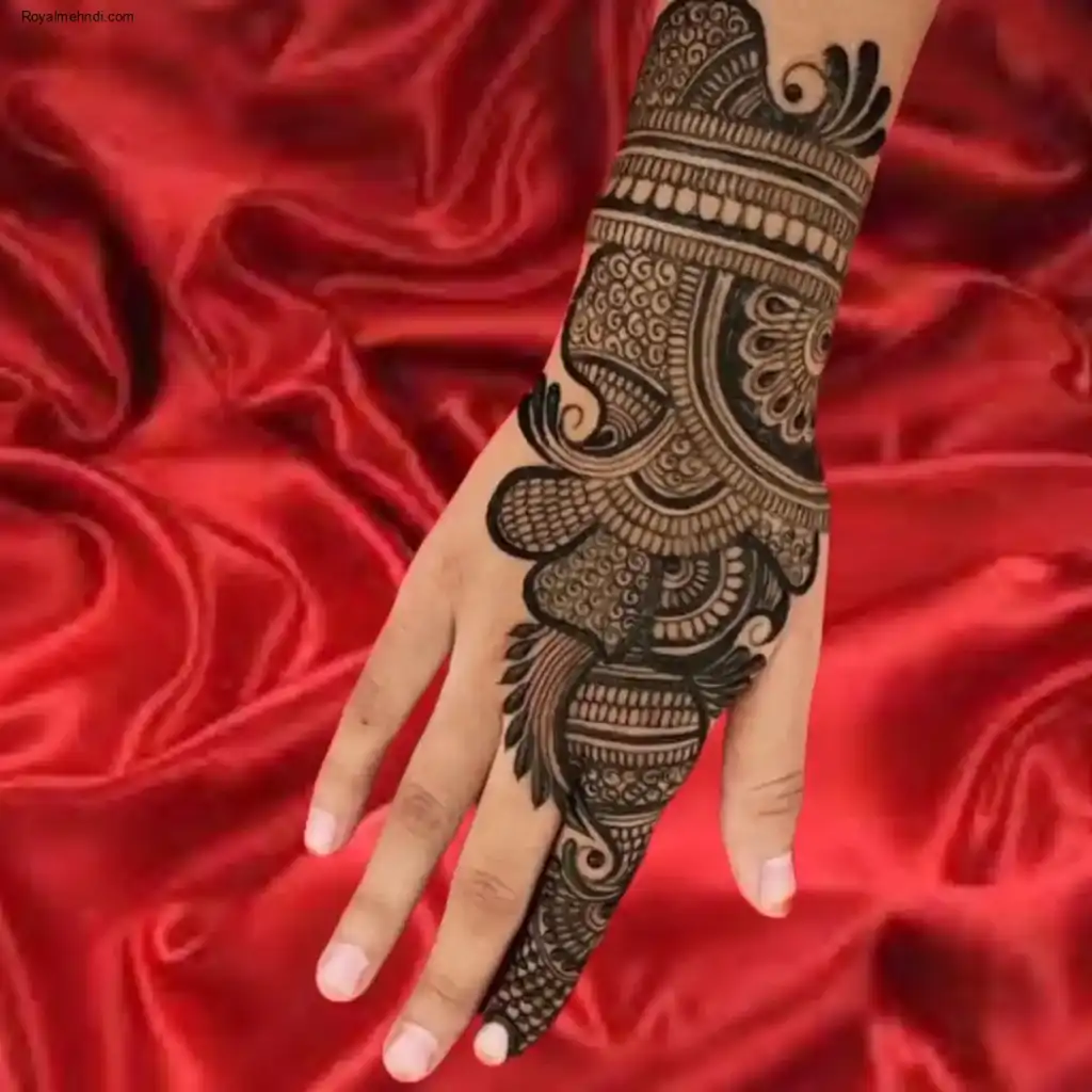 Back Hand Mehndi