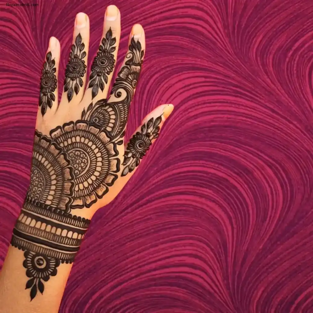 Back Hand Mehndi