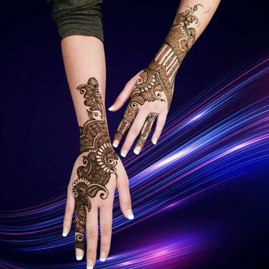 Back Hand Mehndi