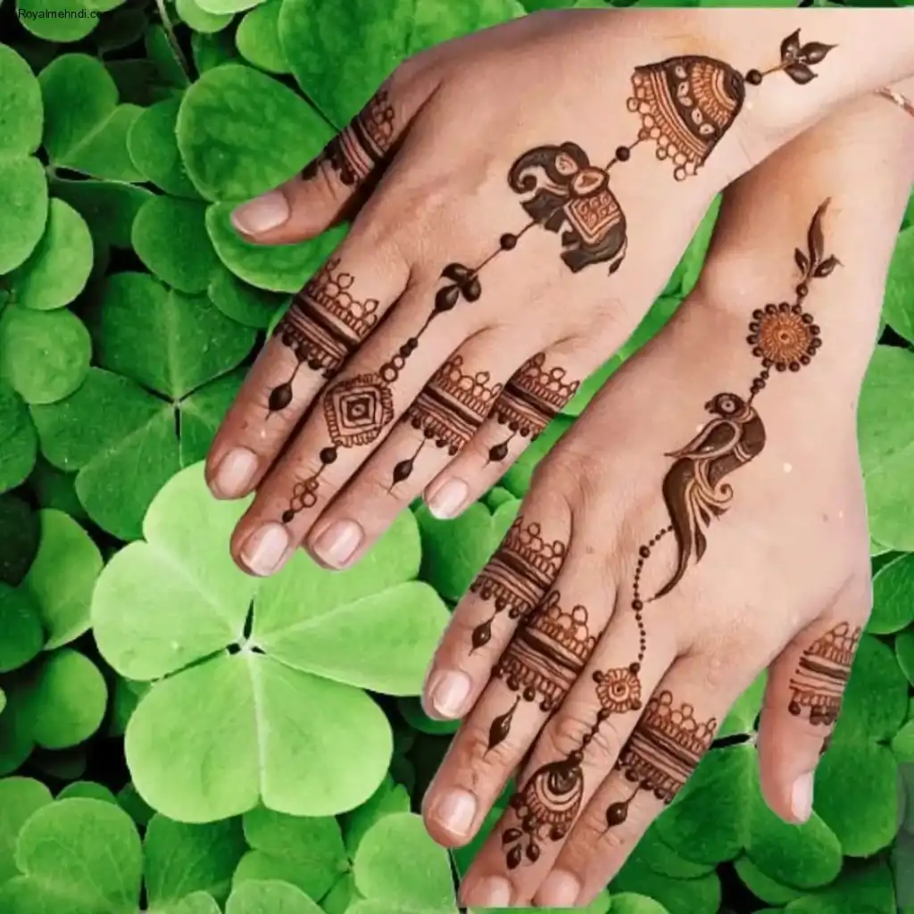 Back Hand Mehndi