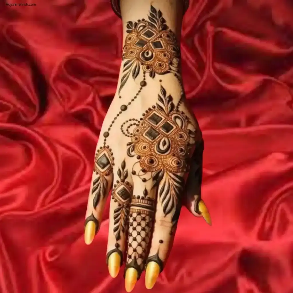 Back Hand Mehndi