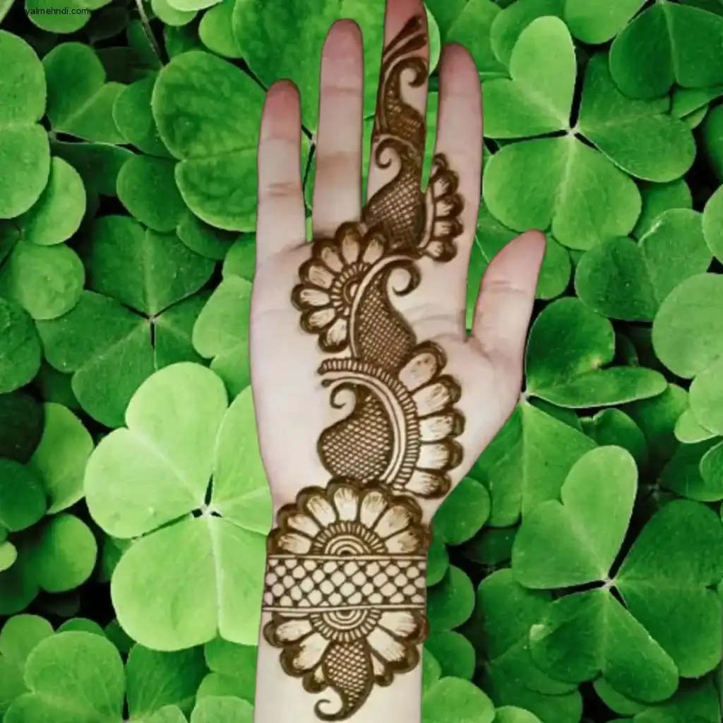 Back Hand Mehndi