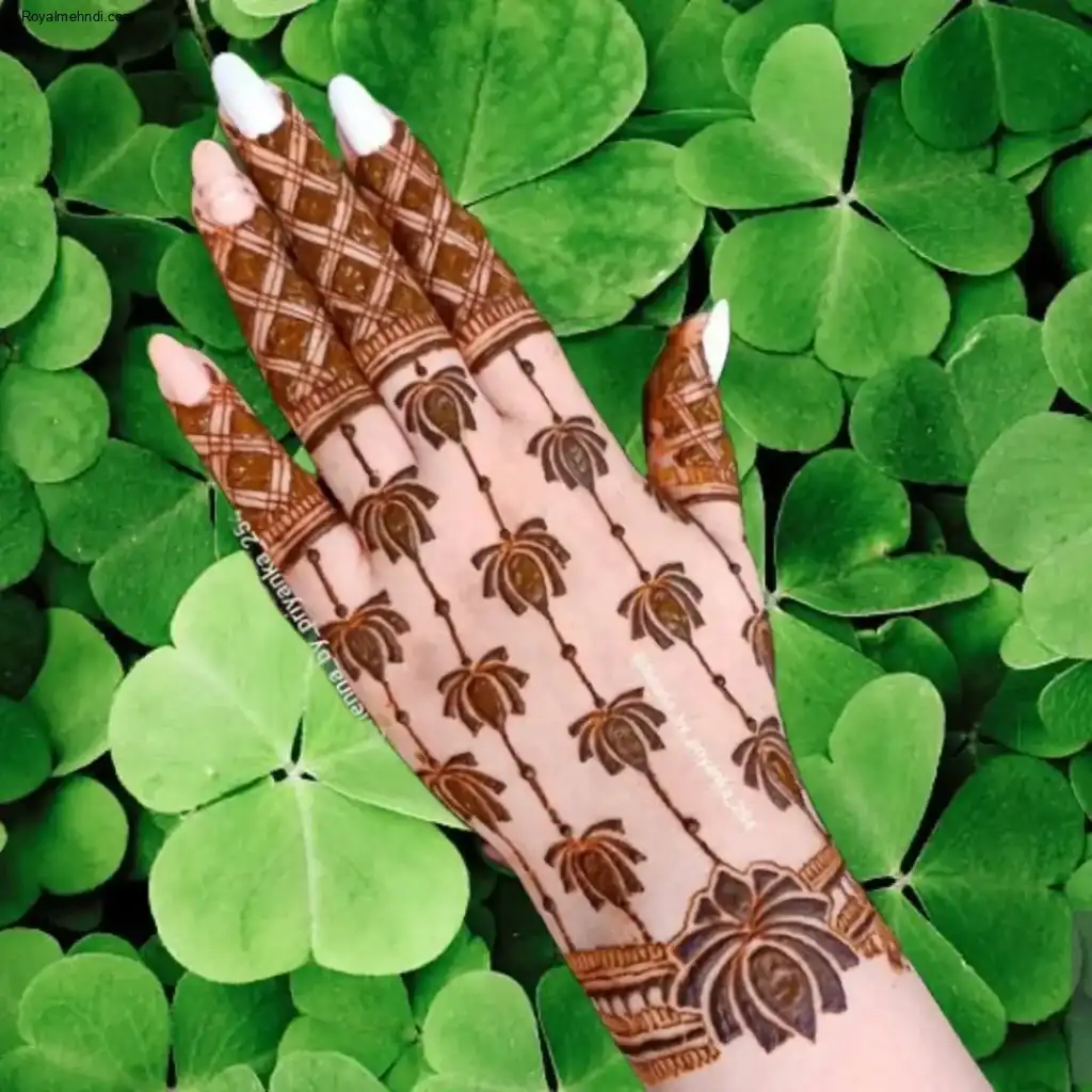 Back Hand Mehndi