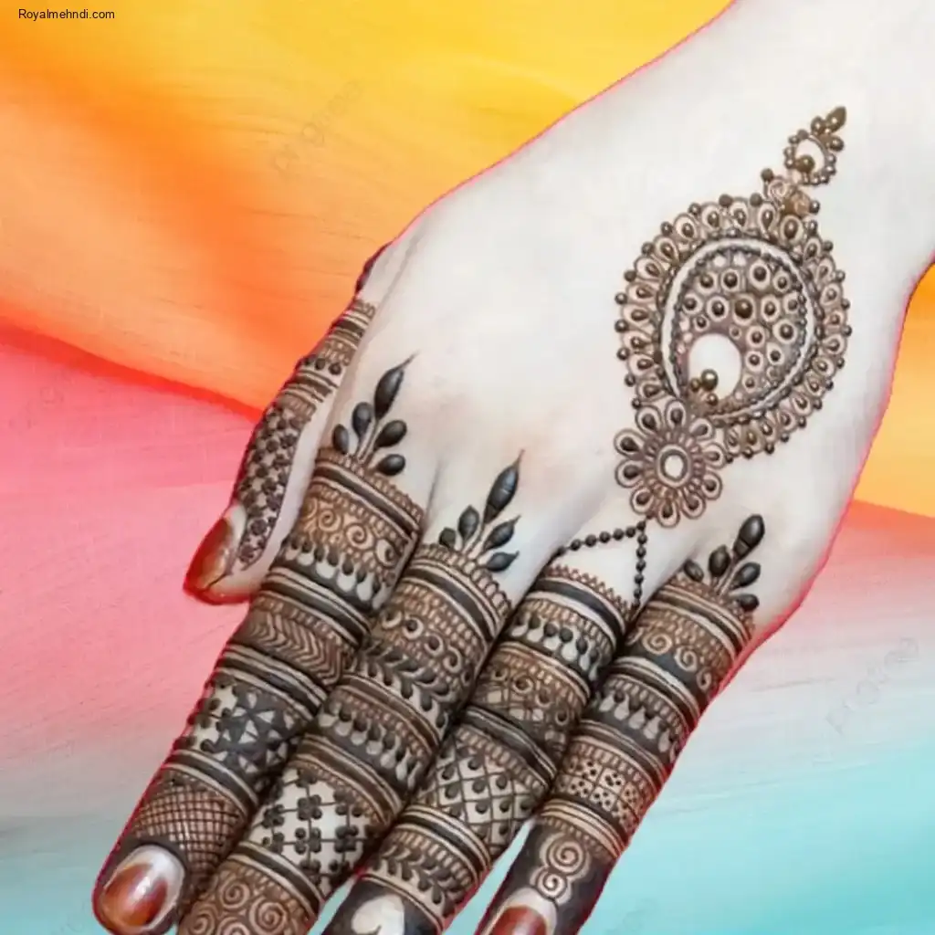 Back Hand Mehndi