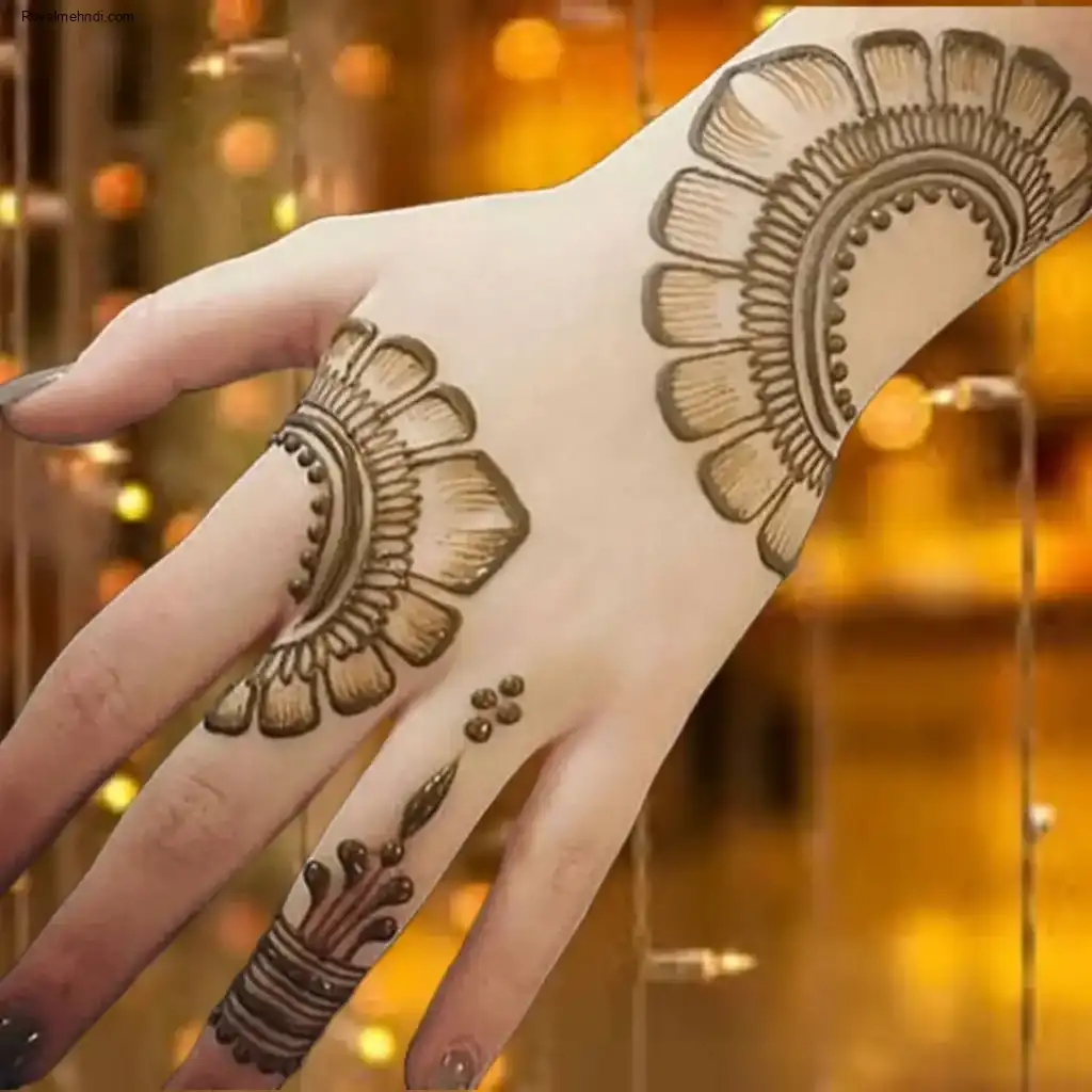 Back Hand Mehndi