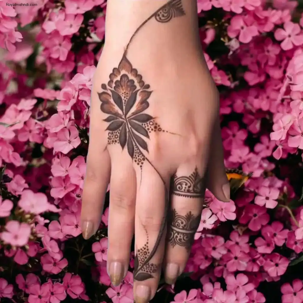 Back Hand Mehndi