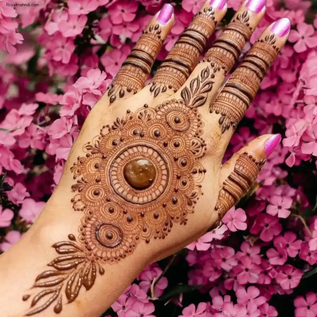 Back Hand Mehndi