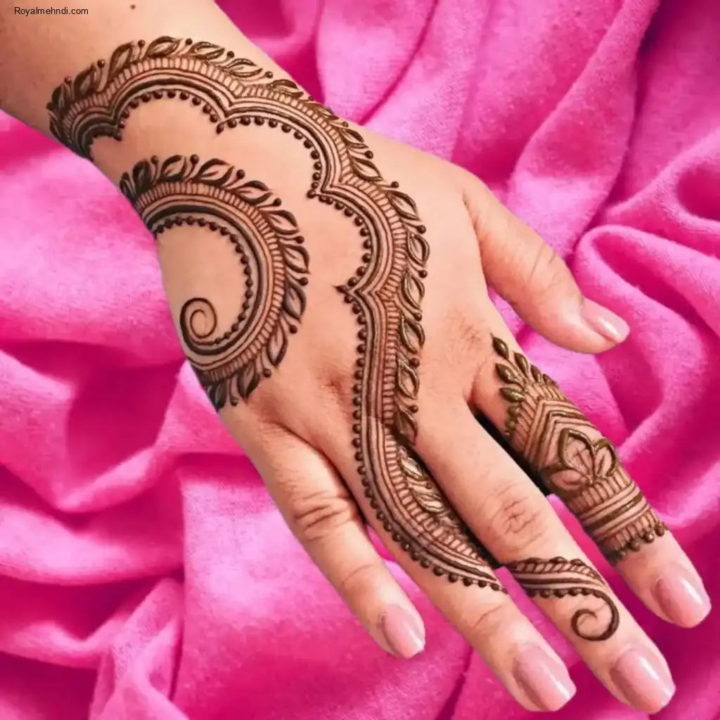 Back Hand Mehndi