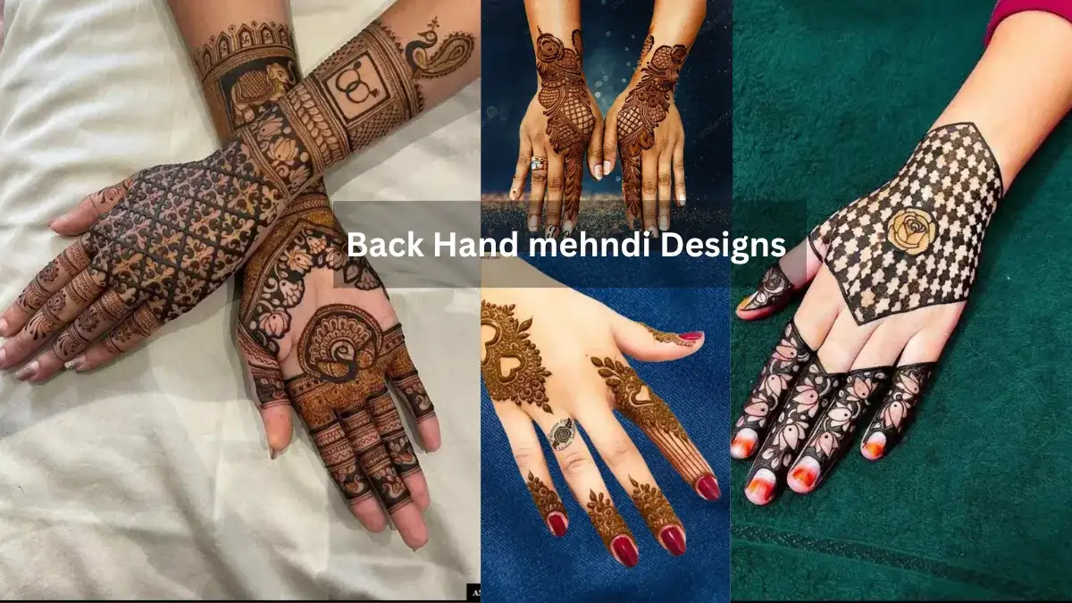 Back Hand Mehndi