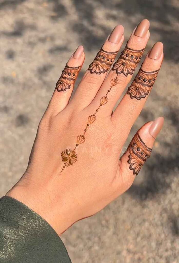 Pakistani Jewelry Mehndi Design