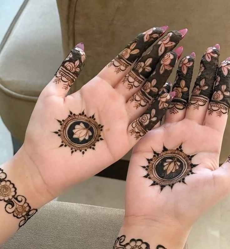 Pakistani Jewelry Mehndi Design