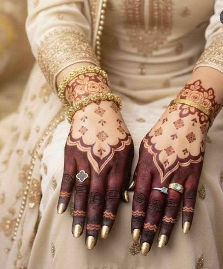 Pakistani Jewelry Mehndi Design