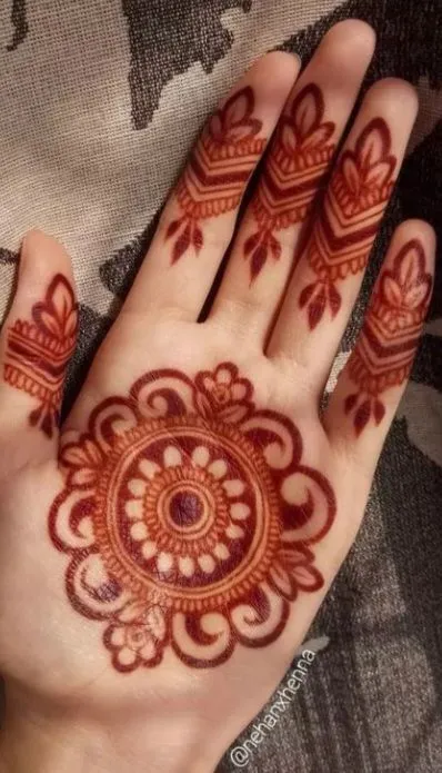 Palm Mehndi Designs